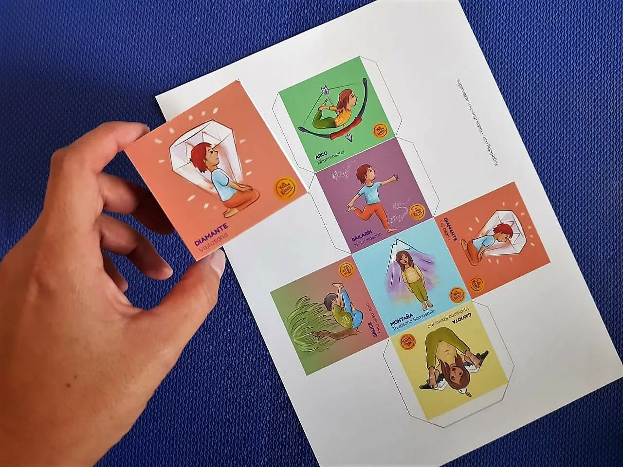 Dado de Yoga para Niños