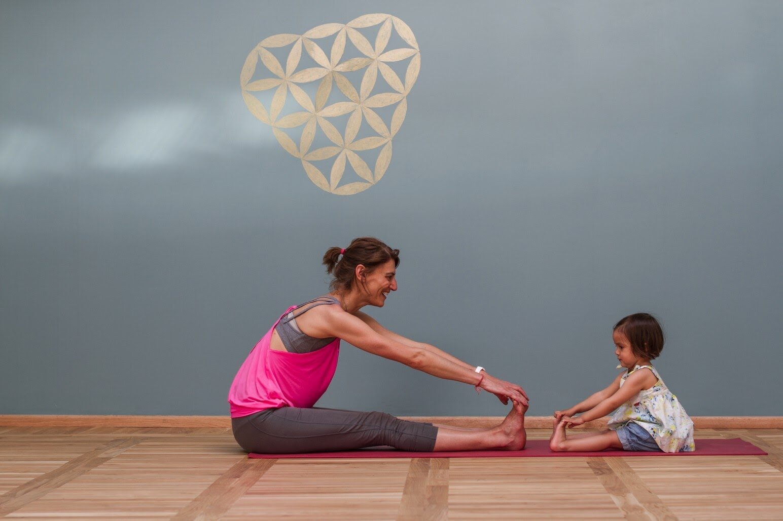 yoga infantil familia