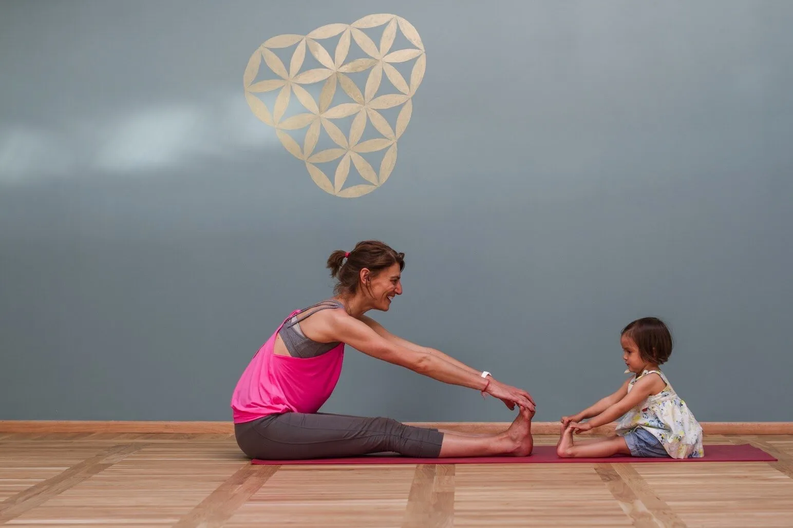 yoga infantil familia
