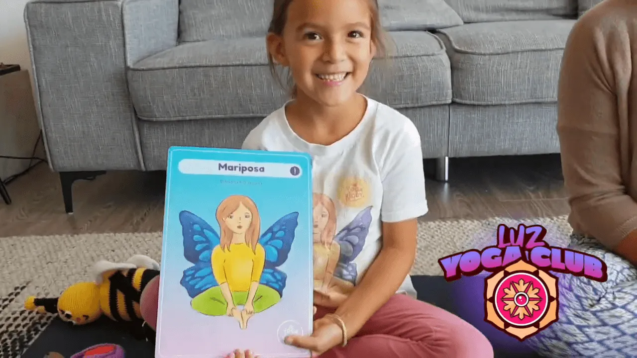 como hacer la postura del la mariposa - yoga para niños