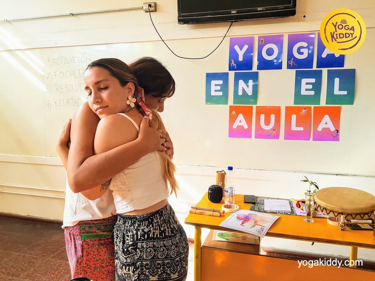 yoga en el aula sala de clase yogakiddy 0018