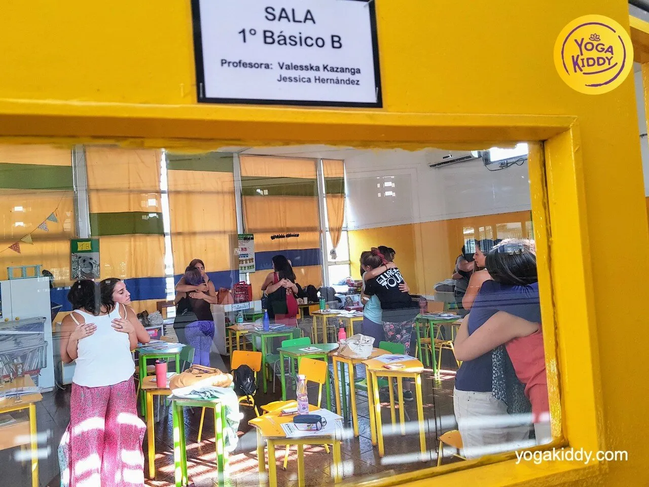 yoga en el aula sala de clase yogakiddy 0020