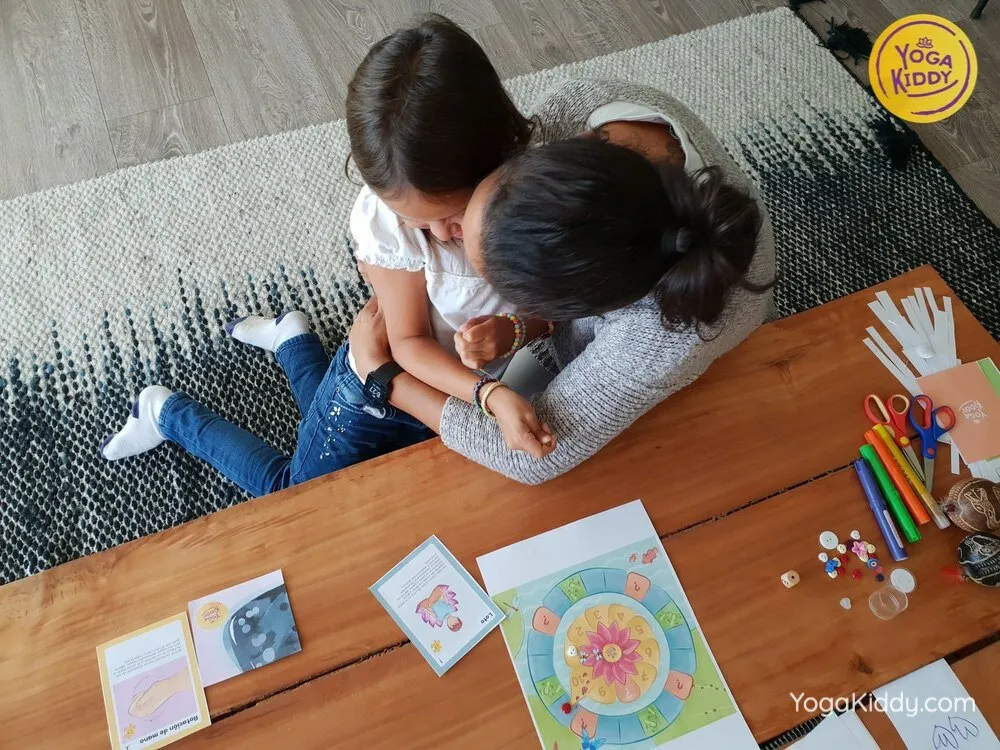 juego yoga niños imprimir